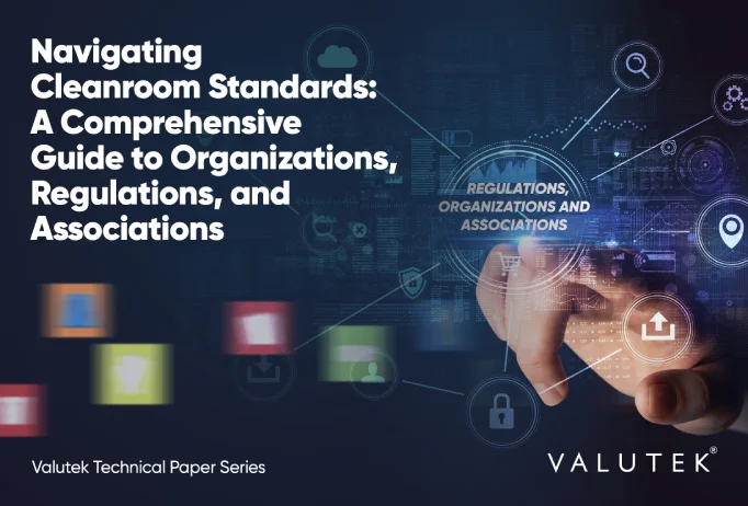 Banner: Valutek Navigating Cleanroom Standards Technical Paper